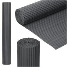 PVC uždangalas-maskavimo kilimėlis 300x100 cm balkonui, terasai, tvorai, tamsiai pilkas