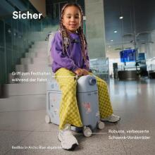 Stokke Parent-Child Travel Kids Luggage Art.296469 Coral Pink Чемодан-сиденье на колесах 3 в 1