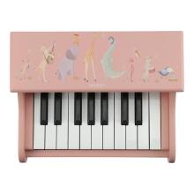 Little Dutch medinis pianinas Safari Friends Pink FSC Art.7477