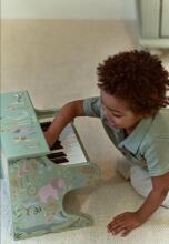 Little Dutch medinis pianinas Safari Friends Green FSC Art.7476