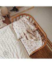 Waldin Baby Collection Bed Crib  7 in 1 Art.296539 Vintage Daugiafunkcinė medinė transformuojama lovelė 7 viename