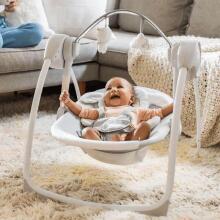 Ingenuity Comfort 2 Go Portable Baby Swing Art.296542 Endless Bloom  Supamoji kėdė su melodijomis