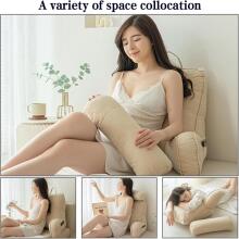 Basic CS Lline Care & Support Large Reading Pillow  Art.296548 Emerald Green Large reading pillow, back support pillow with removable neck cushion
