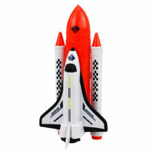 Spaceship UFO Rocket Shuttle Alien Cosmonaut Antenna Set