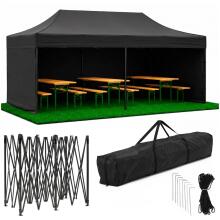 Sodo palapinė 3 x 6 m, juoda (GP0008)