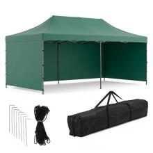 Sodo palapinė 3 x 6 m, žalia (GP0009)