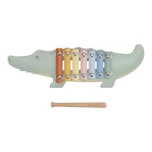 Little Dutch krokodilo formos ksilofonas Safari Friends FSC Art.7475