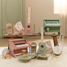 Little Dutch muzikos instrumentų rinkinys Safari Friends Green FSC Art.7473
