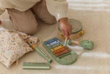 Little Dutch muzikos instrumentų rinkinys Safari Friends Green FSC Art.7473