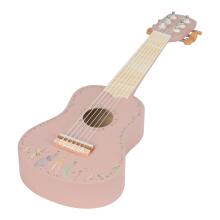 Little Dutch medinė gitara Safari Friends Pink FSC Art.7471