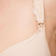 „Bogema Lingerie Angelika“ 91735 smėlio spalvos liemenėlė nėščiosioms / slaugytojoms su sagomis