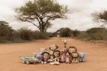Little Dutch Cuddle Monkey 35 cm Safari Friends GRS Art.8350
