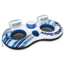 Dvigubas plaukimo žiedas čiužinys Rapid Rider Bestway 43113