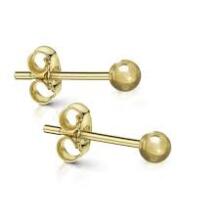 La Bebe™ Pure Silver 925 Classic Lumière Studs Art.2203472 Sidabriniai auskarai