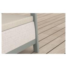 Sodo baldų komplektas Scandi Linea Balcony Set akmenukų pilkos/šalavijo žalios akmens tonas
