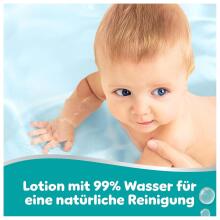 Pampers Aqua Art.297122 Drėgnos servetėlės ​​kūdikiams, 1 pakuotė (60 vnt.)
