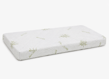 La Bebe™ Cocon Aloe Vera Art.585555 Baby Mattress with Aloe Vera Cover 90x40x4.5 cm