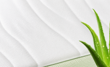La Bebe™ Cocon Aloe Vera Art.585555 Baby Mattress with Aloe Vera Cover 90x40x4.5 cm