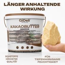 GiDeli Cocoa Butter  Art.297217 Kakavos riebalai, giliai drėkinantys ir atkuriantys, 1 kg