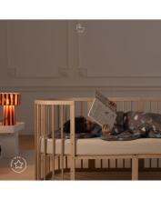 Waldin Baby Collection Bed Crib  7 in 1 Art.297431 Natural Daugiafunkcinė medinė transformuojama lovelė 7 viename