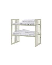 Waldin Baby Collection Bed Crib  7 in 1 Art.297434 Olive Daugiafunkcinė medinė transformuojama lovelė 7 viename