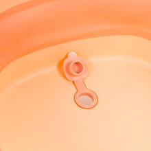 Children's bathtub foldable with drain Ecotoys pink
