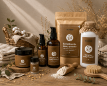 La Bebe™ Organics Sensitive 0+ Art.297552 Мини Питательное детское масло для чувствительной кожи 30 мл