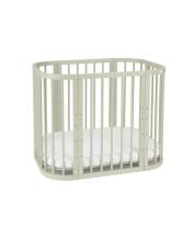 Waldin  Bed Crib  5 in 1 Art.297546 Olive Daugiafunkcinė medinė transformuojama lovelė 5 viename