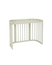 Waldin  Bed Crib  5 in 1 Art.297546 Olive Daugiafunkcinė medinė transformuojama lovelė 5 viename