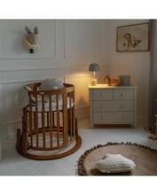 Waldin  Cradle for the 7in1 Crib Art.297559 Vintage Rocking mechanism for 7in1 baby bed