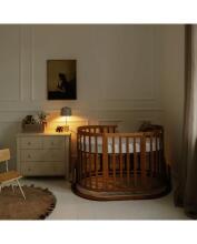 Waldin  Cradle for the 7in1 Crib Art.297559 Vintage Rocking mechanism for 7in1 baby bed