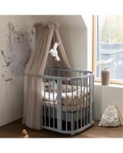 Waldin Basic Mattress for 5in1 Crib Art.297565 Patogus dviejų dalių čiužinys 5 viename lovelei