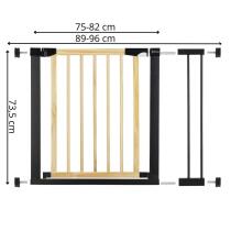 Stair safety gate Springos SG0012B 75-96 cm