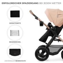Kinderkraft Moov2 Air 4 in1 Art.297980 Grey 3 viename kūdikio vežimėlis
