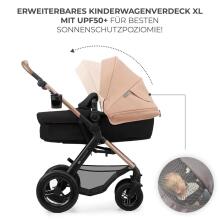 Kinderkraft Moov2 Air 4 in1 Art.297981 Light Grey 3 viename kūdikio vežimėlis