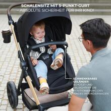 Kinderkraft Moov2 Air 4 in1 Art.297981 Light Grey 3 viename kūdikio vežimėlis