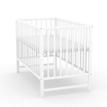 Elf Bed Сlassic Drawer Art.298083 Grey Medinė kūdikio lovelė su stalčiumi daiktams susidėti (120x60 cm)