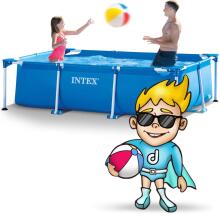 Intex 28272 300 x 200 x 75 cm 15-in-1 rėminis baseinas