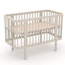 Elf Bed Kalmia Art.298153 Сashmere Medinė kūdikio lovelė 120x60 cm