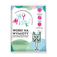 Vomit Bags with Absorbent Pad, 6 pcs. – Hanging Strip Display with 12 Packs, Wymiotki
