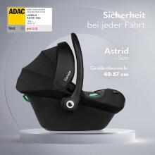 Lionelo Astrid I-Size Art.298201 Black Grey  Infant car seat (0–13 kg)