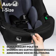 Lionelo Astrid I-Size Art.298201 Black Grey  Infant car seat (0–13 kg)