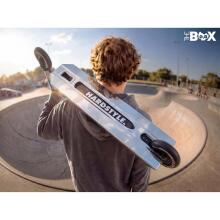 SOKE BOX Stunt Scooter Silver-Black