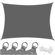 Dark Gray Sun Shading Sail 4 x 2 m SN0059