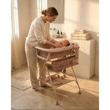 Twistshake Luxury Bath Kit Art.298464 Faded Pink Modernus prabangus maudymosi komplektas