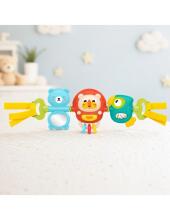 WOOPIE BABY Stroller Crib Hanging Sensory Musical Rattle Mirror 6m+