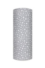 Diaper - 25899 - TETRA PRINT - EGA - LUX - GWIAZDOZBIÓR - GREY/WHITE background- size 70x80 cm