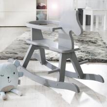 Kidsworld Rocking Horse Art.298741 Grey medinis vaikiškas supamasis arklys