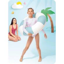 Didelis pripučiamas plaukimo žiedas 91 cm INTEX - 59271