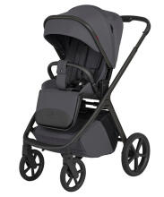 Vaikiškas vežimėlis 2in1 CARRELLO Vector CRL-6700 Ample Grey